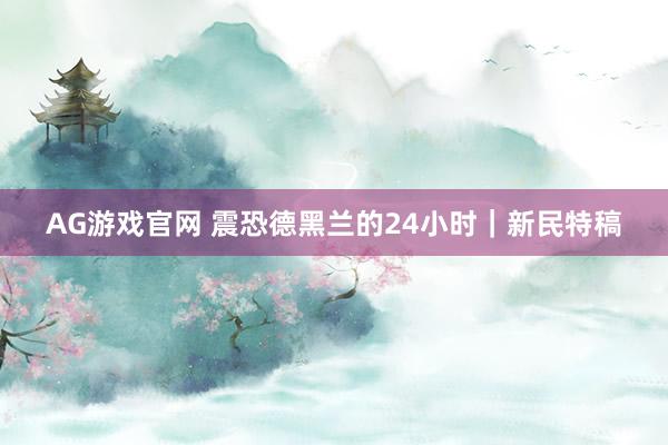AG游戏官网 震恐德黑兰的24小时｜新民特稿