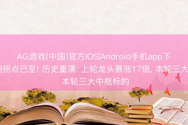 AG游戏(中国)官方IOS|Android手机app下载 猪周期拐点已至! 历史重演: 上轮龙头暴涨17倍， 本轮三大中枢标的